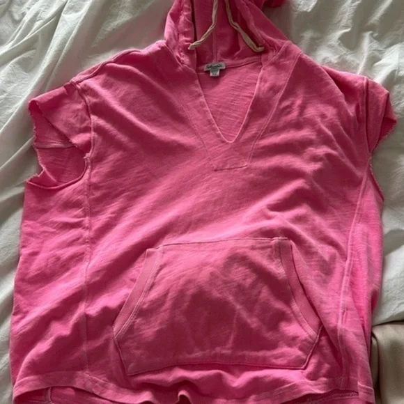 Splendid Pink XS sleeveless sweatshirt - Picture 1 of 2